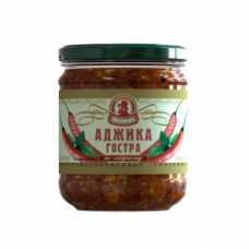 Приправа Аджика Гостра с/б 200г 10шт.ящ. ТМ "Жирнов"